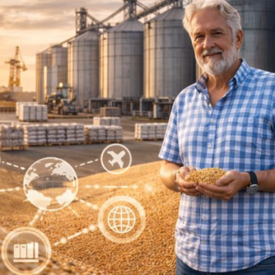 A cadeia de armazenagem global protege alimentos estratégicos antes que crises se formem, observa Aldo Vendramin.