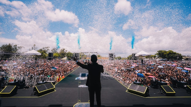 Planejamento, escala e precisão marcaram a entrega do megaevento do Bispo Bruno Leonardo pela Non Stop em Salvador. (Divulgação Equipe Bispo Bruno Leonardo)
