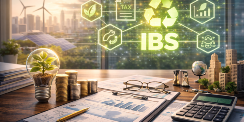 Victor Boris Santos Maciel analisa como o IBS ecológico pode influenciar decisões estratégicas e incentivar modelos empresariais mais sustentáveis.