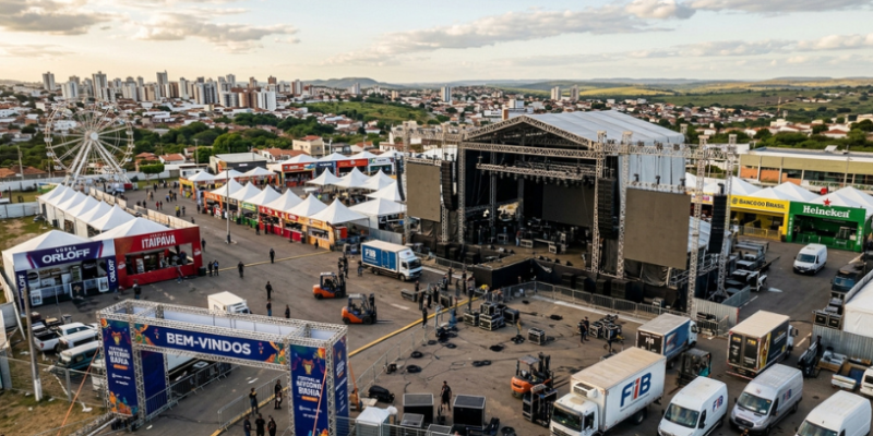 Festival de Inverno Bahia começa nesta sexta: como o evento muda a rotina e movimenta Vitória da Conquista